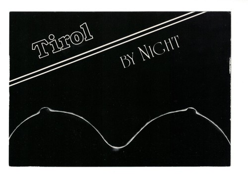 Tirol night cartolina - tirol,